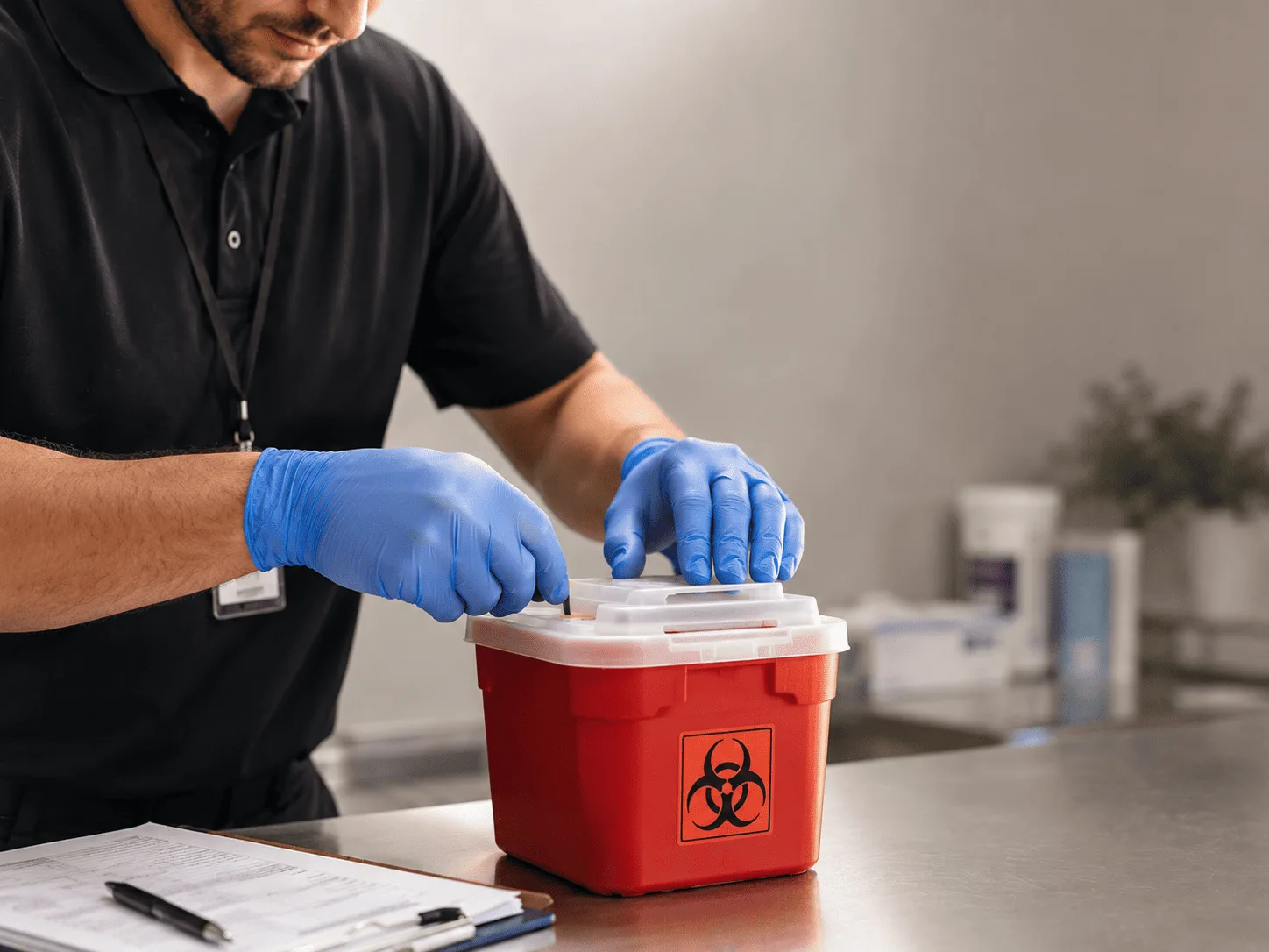 Why choose Sharps Waste Disposal in Wheeler, MI